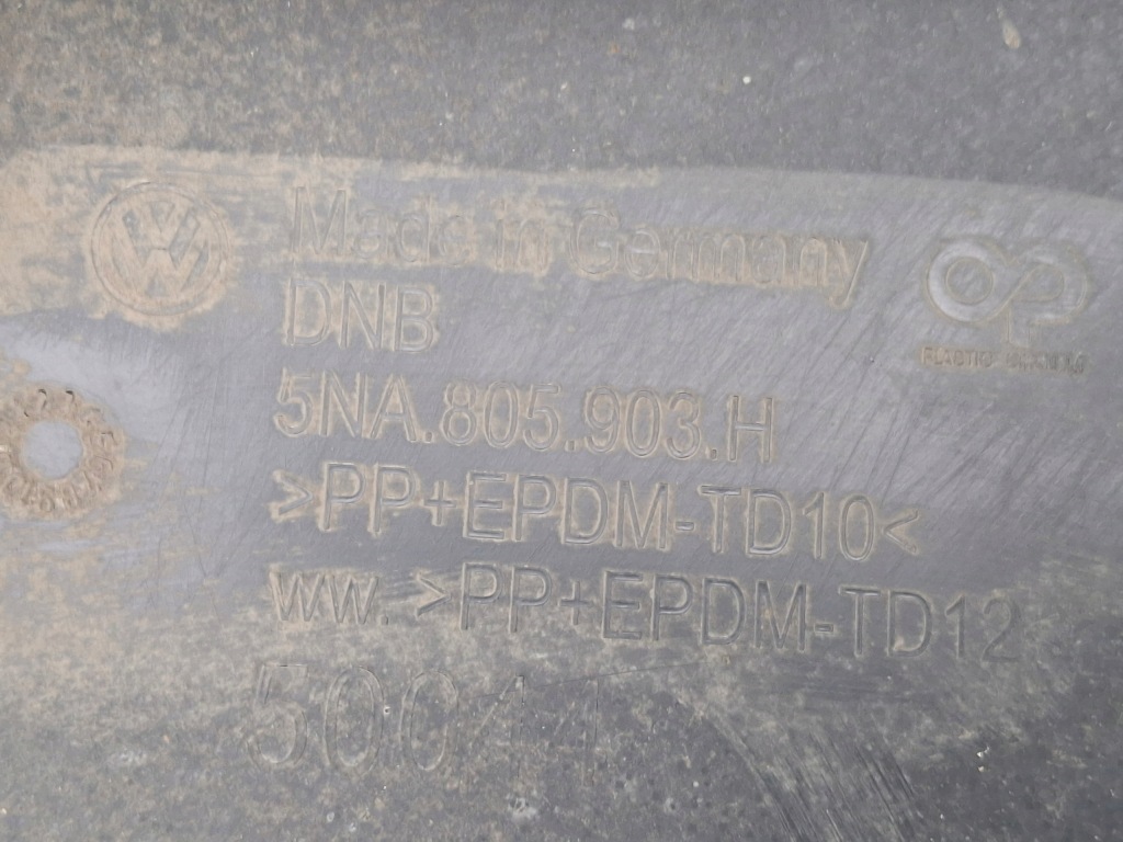 Vw tiguan 2 5na рестайлинг  бампер перед передний накладка lc9x 5na807221l в Украине