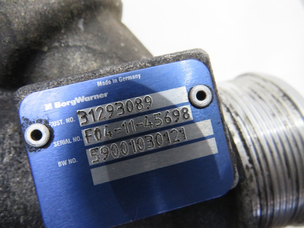 фото №5, Турбонагнетатель турбина volvo s60 v60 2.4 31293089