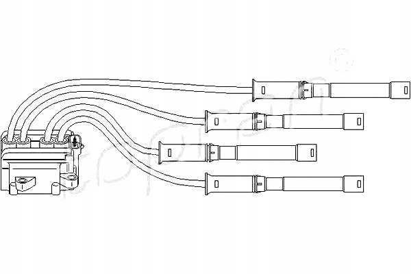 фото №2, Topran катушка зажигания nissan kubistar renault cli