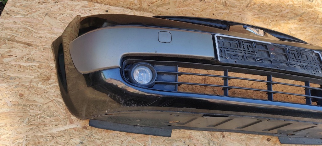 Бампер передний перед renault scenic ii 2 mk2 чёрный przed liftem Оригинал