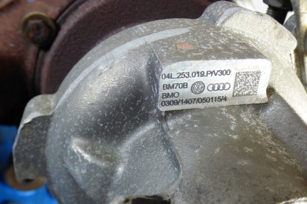 фото №5, Турбина турбонагнетатель 04l253019p vw jetta 6 vi 5c 2.0 tdi 110kw