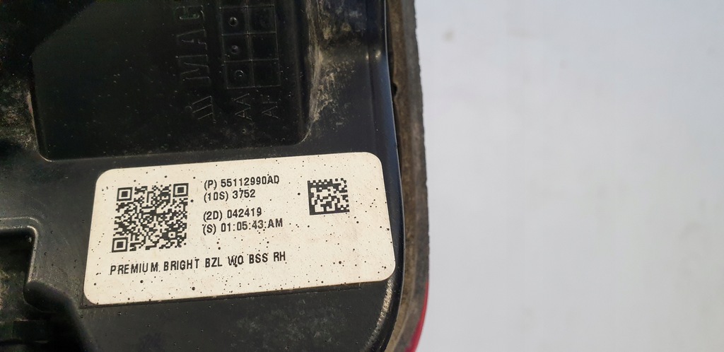 фото №12, Dodge ram v 5 led лампа задняя правая светлая usa 19-