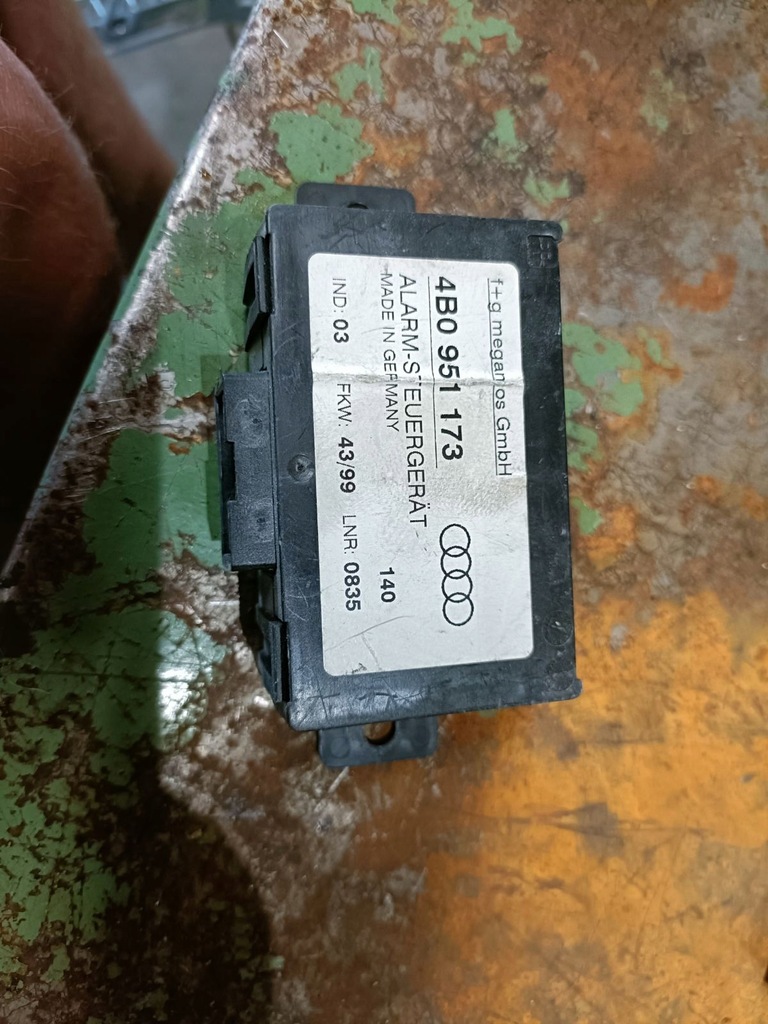 фото №1, 4b0951173 модуль сигналізація audi a3 8l a4 b5 a6 c5