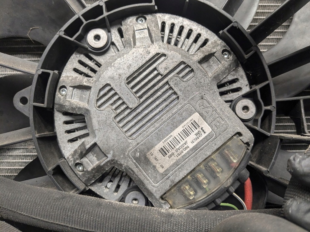 фото №13, Комплект радиатор радиатор + вентилятор jaguar xj x351 xjl 3.0d 09-