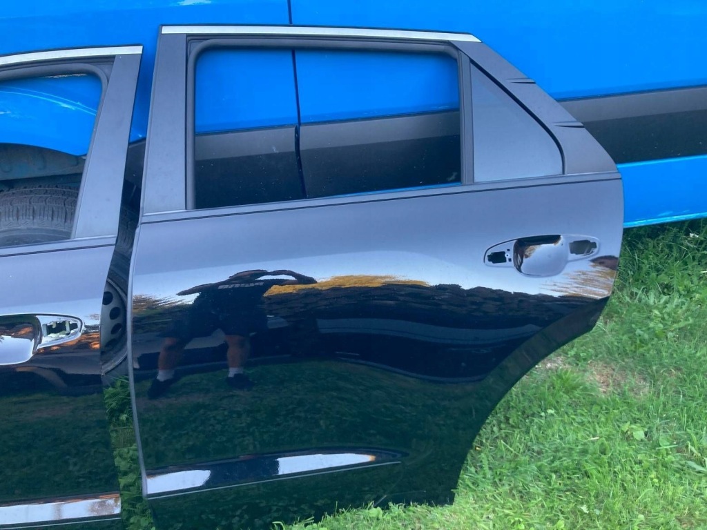 фото №1, Kia niro ii 2023 двері задні ліва задня лівий чорні abp ładne !!