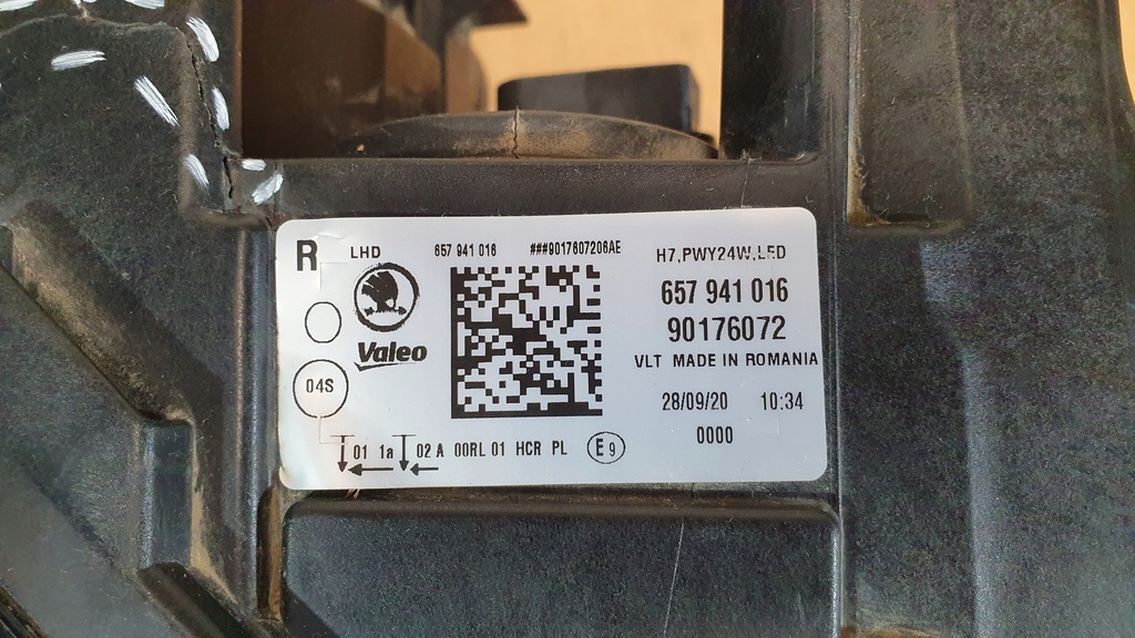 фото №5, Skoda scala 2019- фара перед правый