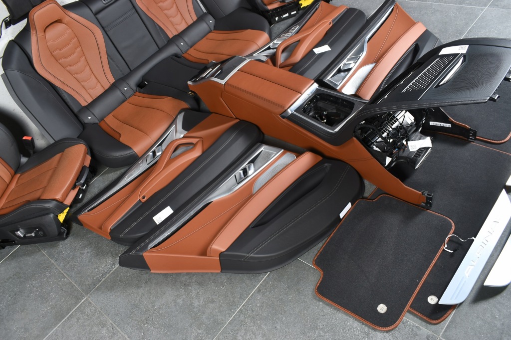 фото №4, Bmw 8 g16 сиденья салон заднее сиденье середина сиденье individual tartufo alpina b8