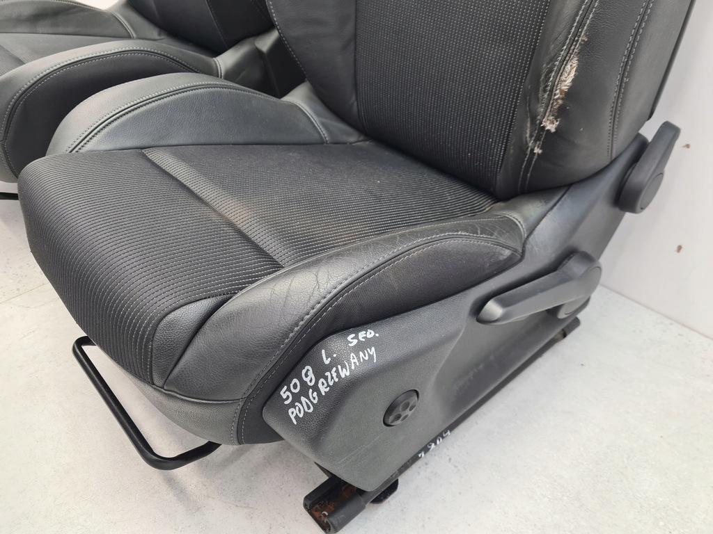 фото №7, Peugeot 508 sedan сидіння заднє сидіння напівшкіра підігрів