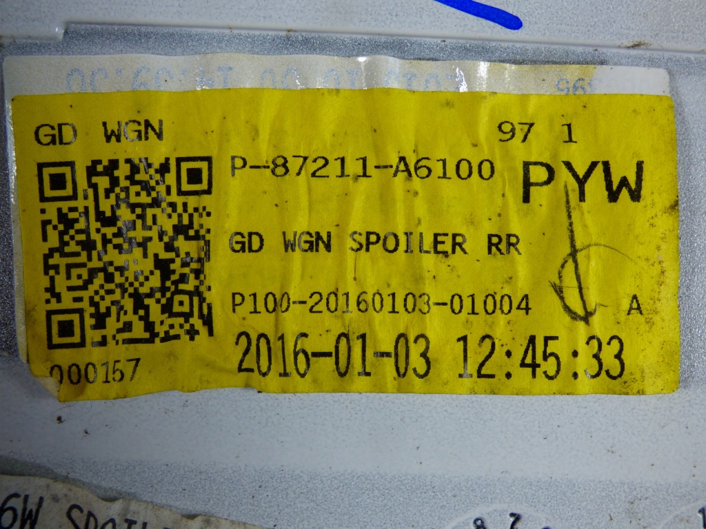 фото №7, Спойлер крышки багажника pyw hyundai i30 ii kombi