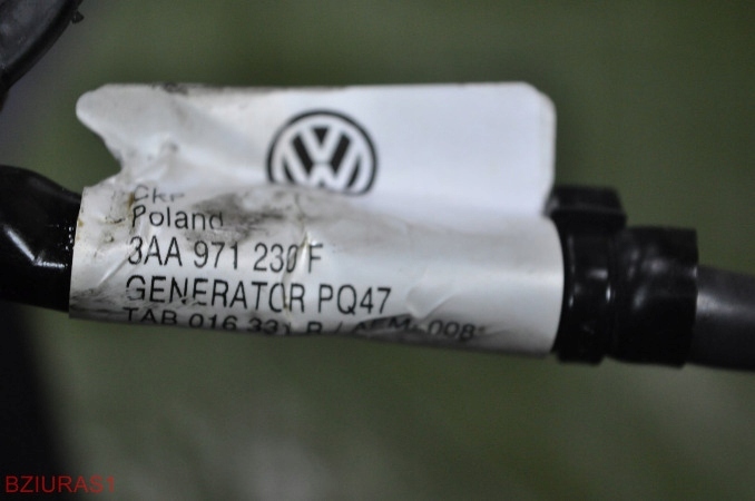 фото №7, Жгут генератора 2.0tsi vw passat 3aa971230f