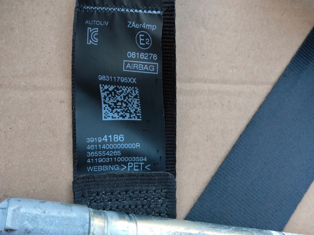 фото №4, Citroen c3 aircross pas безпеки лівий перед