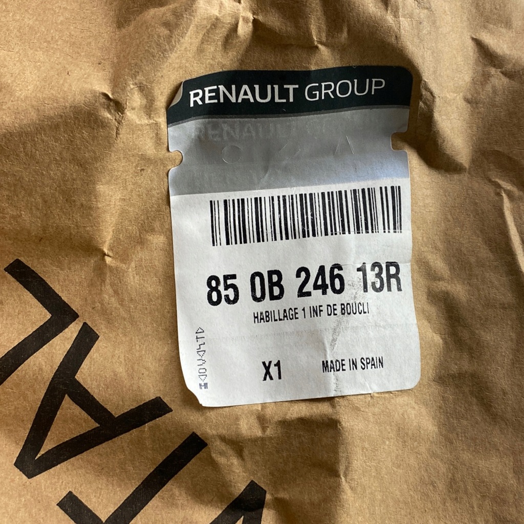 фото №16, Новый оригинальный номер бампер задний renault captur i 850b24613r