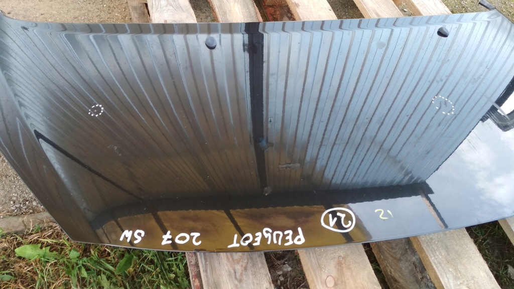 фото №6, Капот peugeot 207 sw kombi цвет exld оригинал