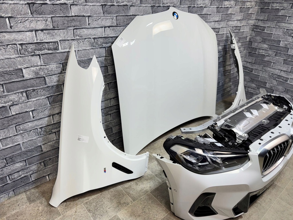 фото №5, Перед bmw x3 g01 x4 lci капот бампер крыло led pas передний m-pakiet a300