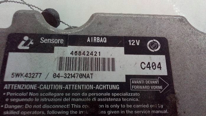 фото №6, Модуль датчик подушка безпеки alfa romeo 147 1,9jtd 46842421
