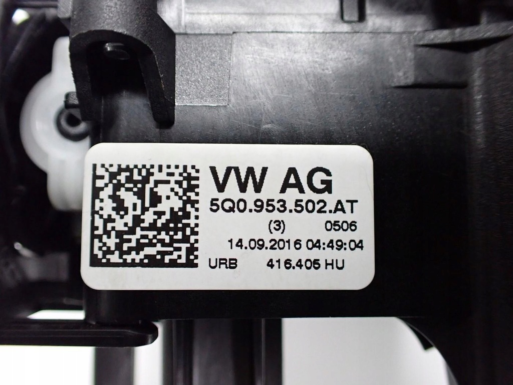 фото №9, Рычаг переключатель лента комбинированный 5q0953569a skoda fabia iii 6v 16r