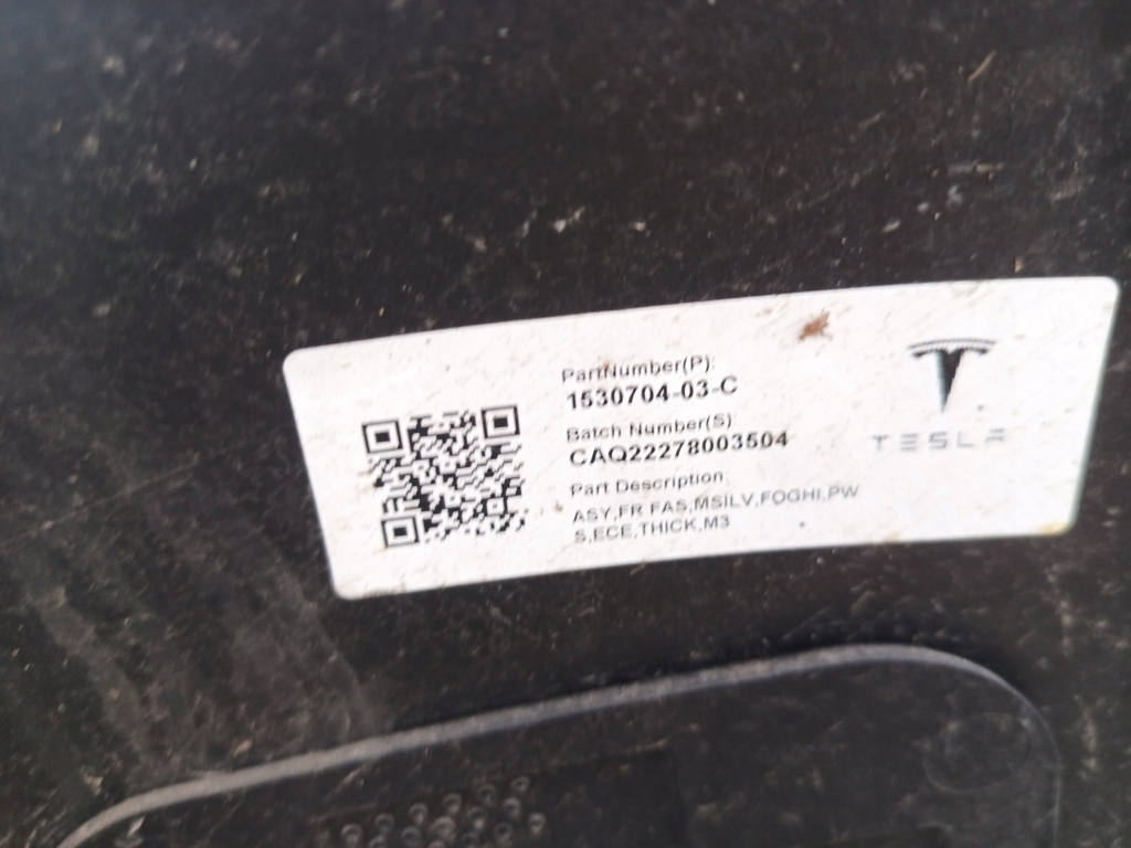 фото №9, Tesla model 3 бампер перед 6xpdc 1530704-03-c