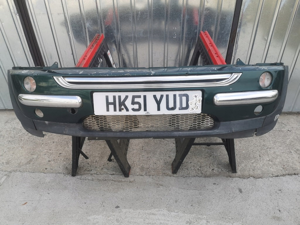 фото №1, Бампер перед mini r50 r52 01-04 przedlift 895/6 british racing green