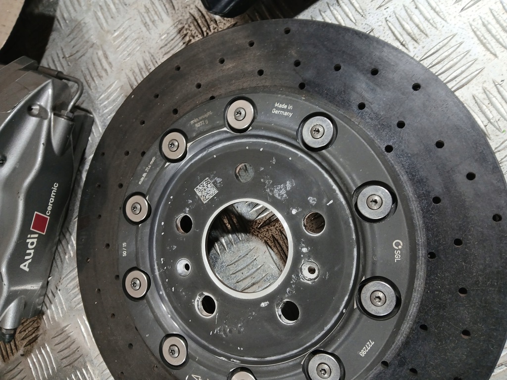 фото №14, Audi r8 4s ceramika тормозные диски керамические карбон 2016-2023