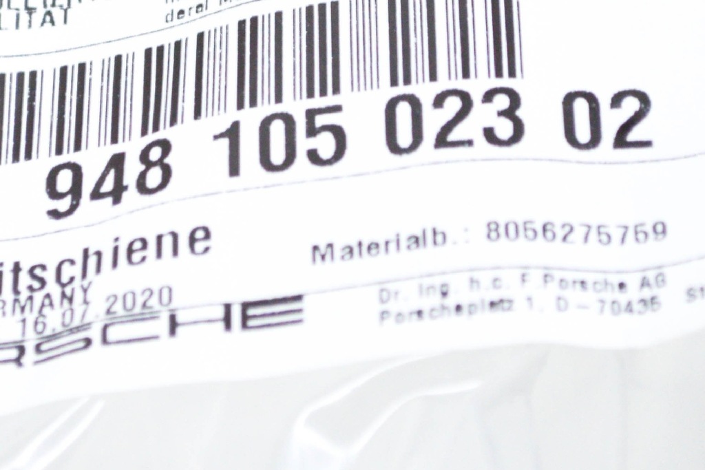 фото №7, Направляющая цепи распределительного вала porsche cayenne 9pa 94810502302 4.5soryginalna