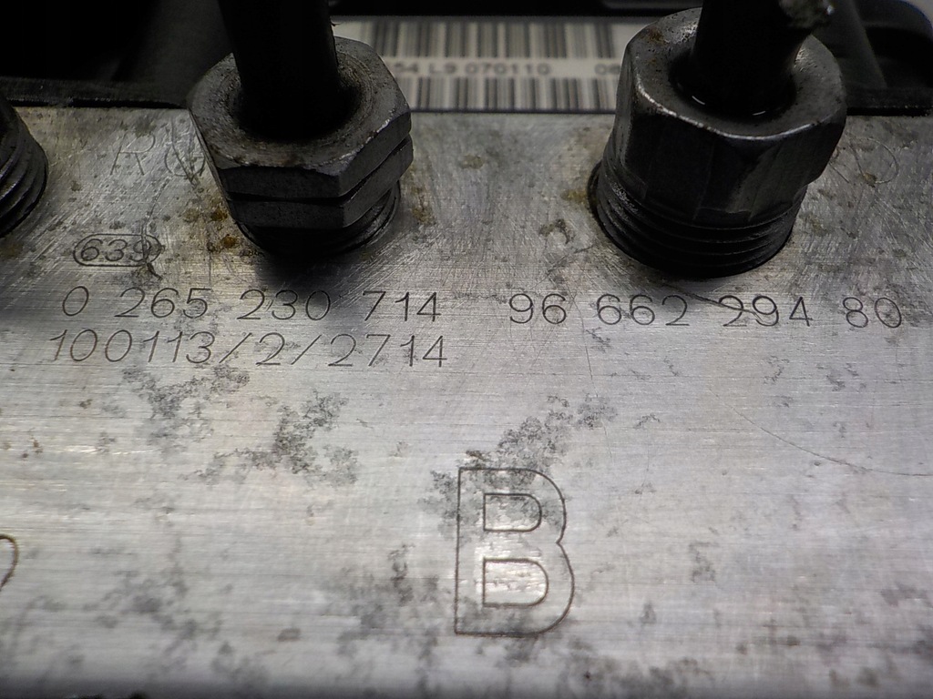 фото №8, Peugeot 308 насос abs 0265230714 9666229480 0265951218 9666229180