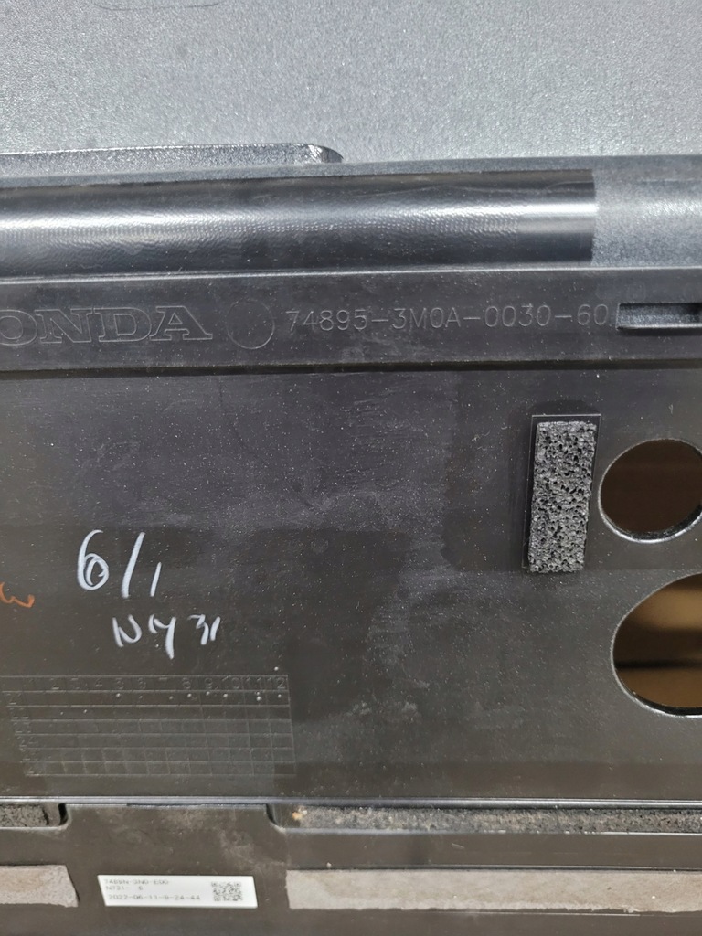 фото №7, Honda hr-v 2022- накладка кришки задня задня задня