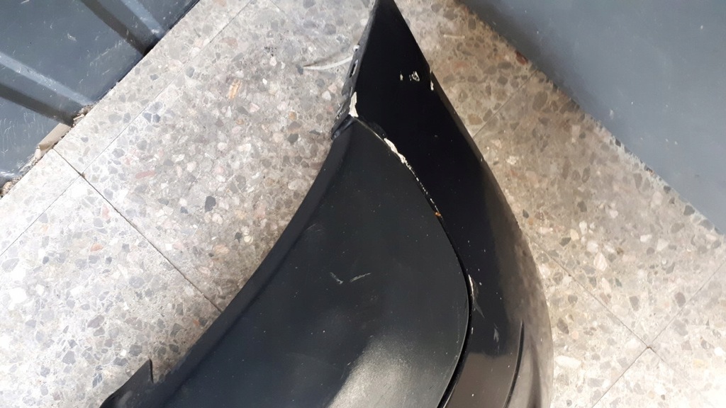 фото №11, Бампер задняя renault clio ii granatowy