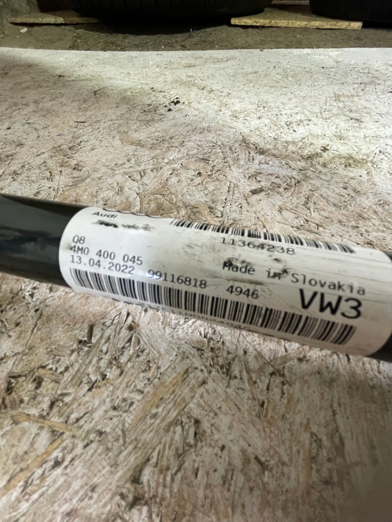 фото №14, Набор подрамник приводной вал амортизатор поворотный кулак audi q7 4m0