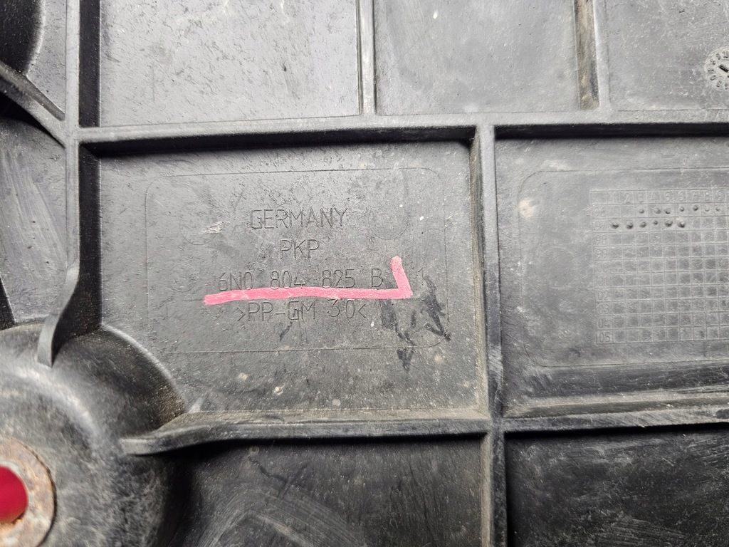 фото №6, Volkswagen polo iii 6n основание аккумулятор 6n0804825b