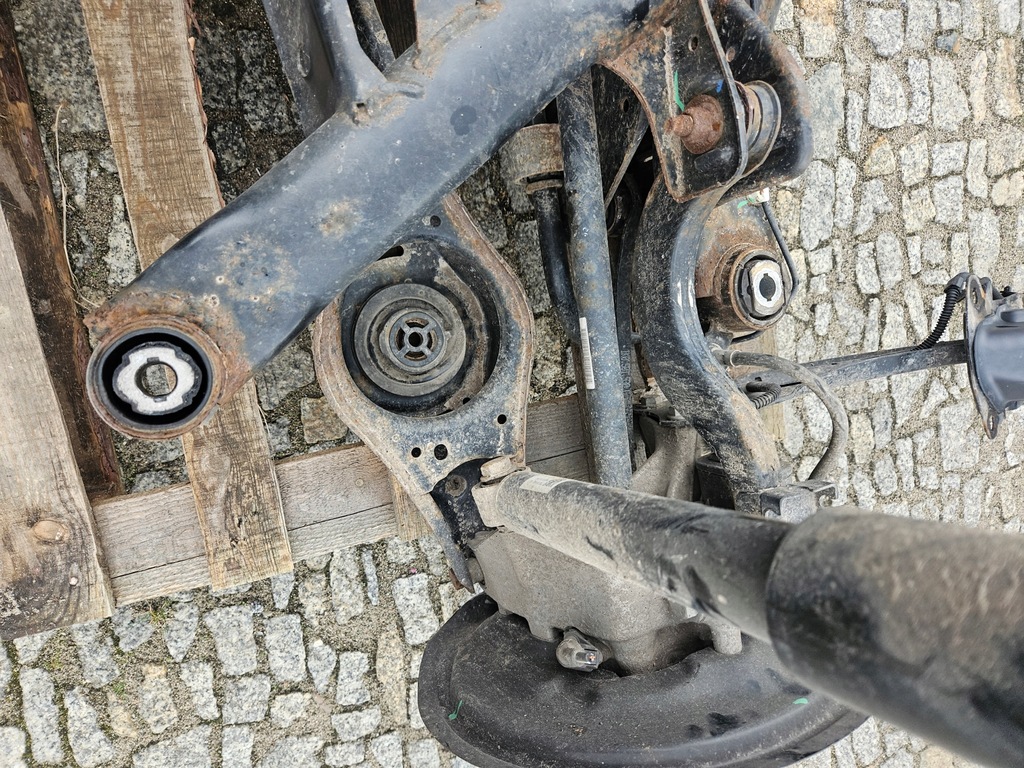 фото №11, Балка подвеска задняя audi q3 8u quattro 5n0505235af bez дифференциал ccz dsg 4x4