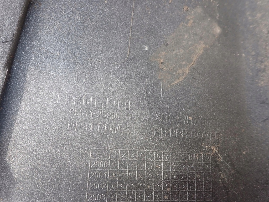 фото №13, Hyundai elantra 00-03 бампер задня задній