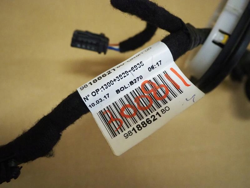 фото №8, Электропроводка дверь правый перед peugeot 3008 ii