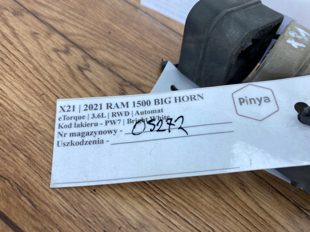 Кронштейн кронштейн выхлоп глушителя ram 1500 2019+ usa с Разборки