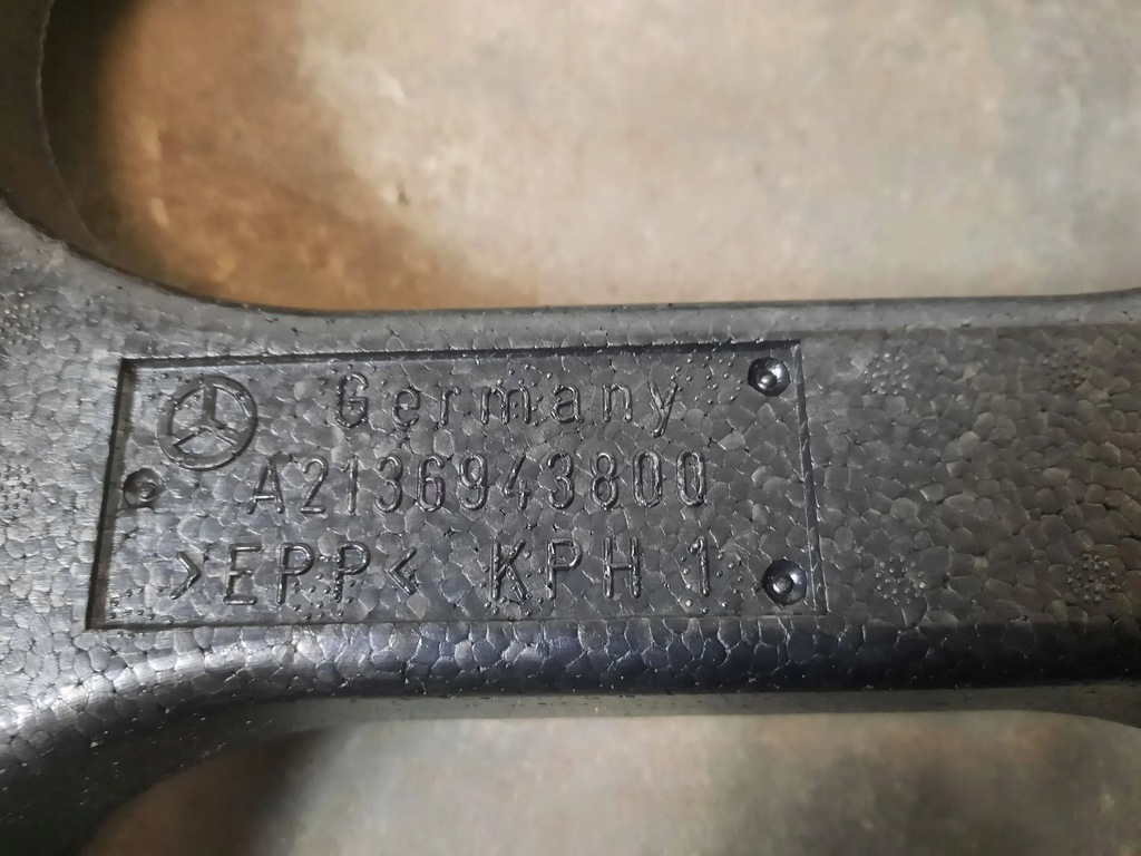 фото №5, Вкладыш багажника пенополистирол a2136943800 mercedes e-klasa w213