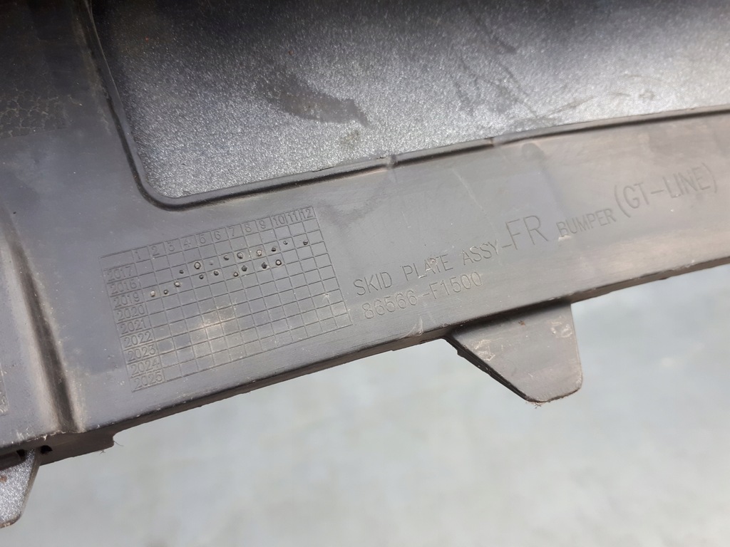 фото №10, Kia sportage gt-line 2018- 18- накладка бампера