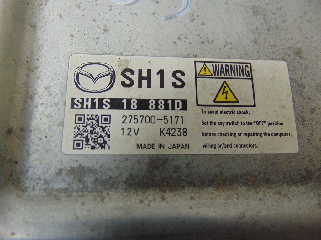 фото №7, Бортовой компьютер блок управления двигателя mazda 6 gj 2.2d 2012-