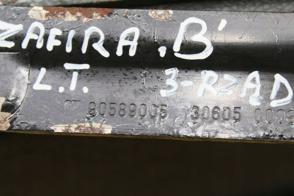 фото №12, Сиденье левый задняя задний 3 ряд zafira b