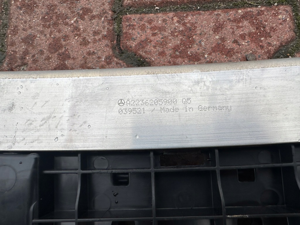 фото №8, Pas перед верхний защита mercedes s w223 om 2236205900 2236205700 2236205800