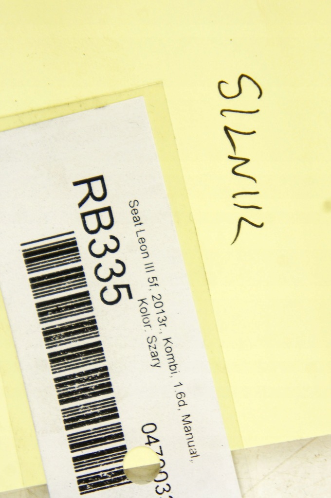 фото №12, Rb335 seat leon iii 5f 1.6d 105km двигун clha 23% vat