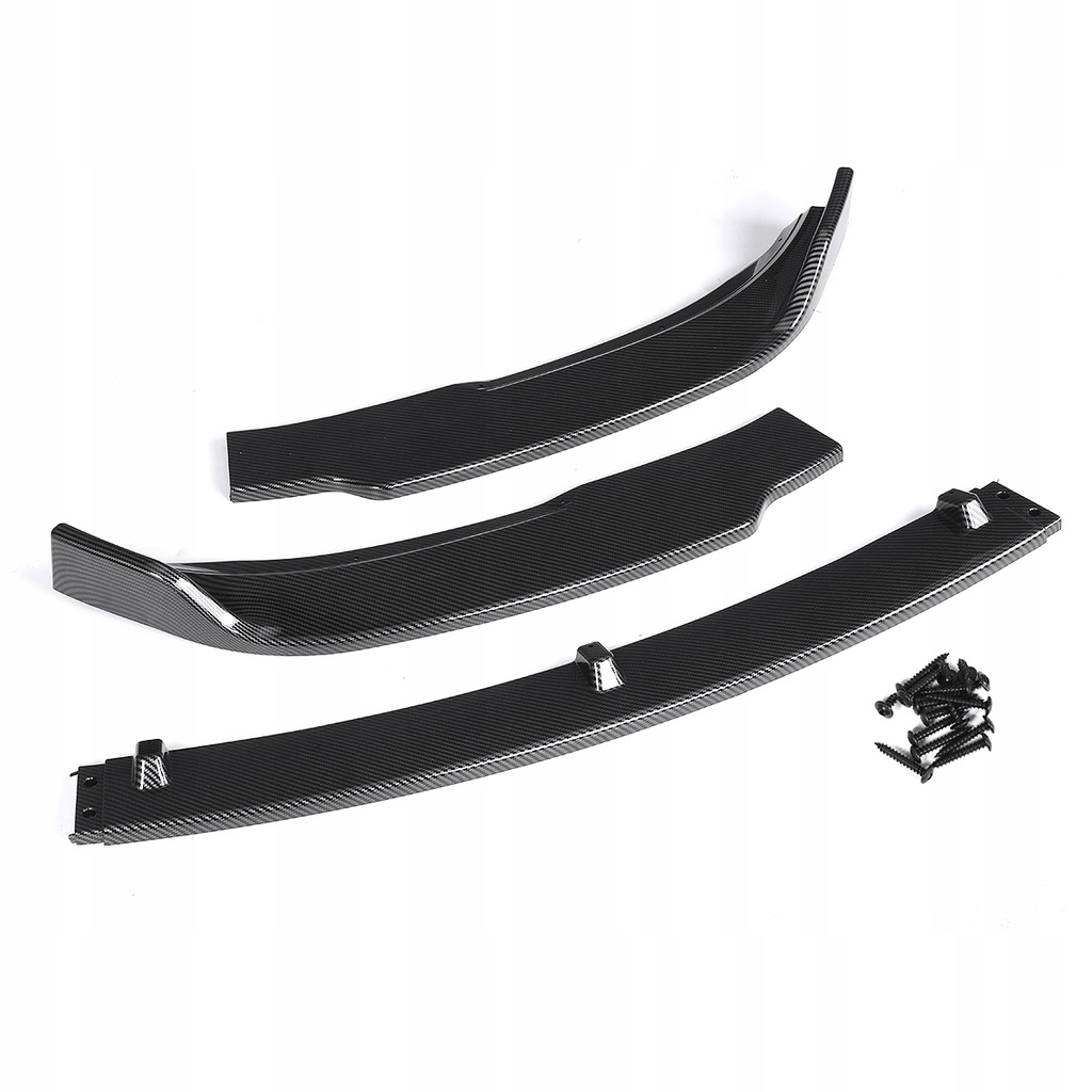 фото №8, Сплиттер накладка бампера карбон do tesla model 3 sedan 2016-2021