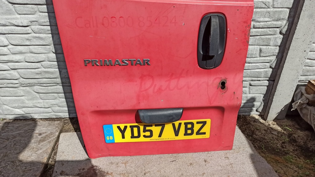 фото №5, Дверь левая задняя trafic vivaro primastar 01-14