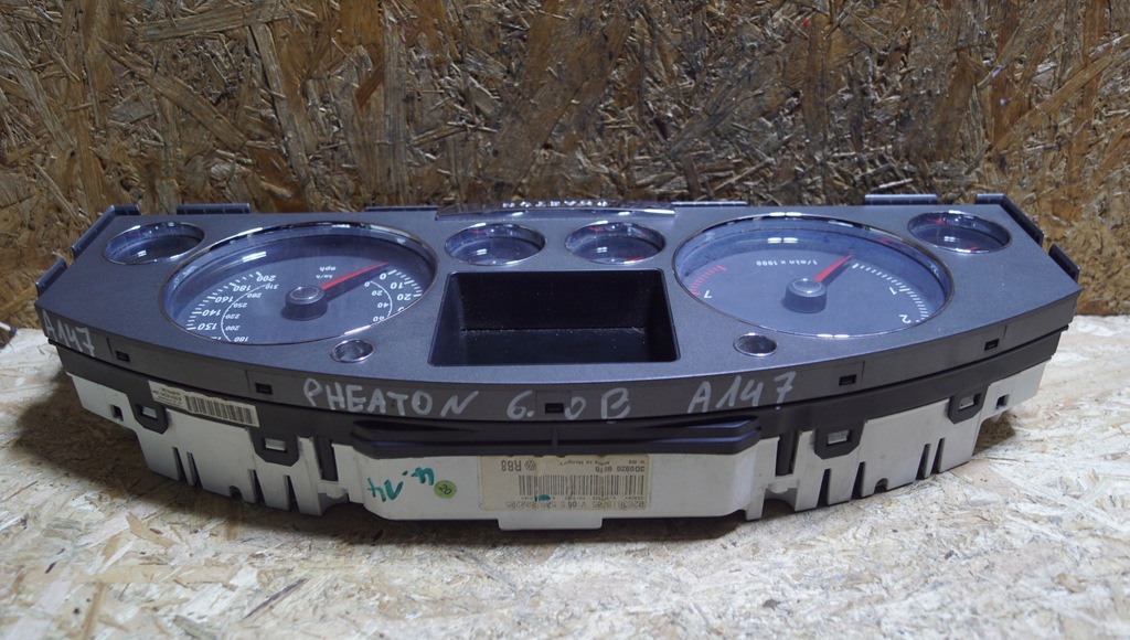 фото №6, Счетчик приборы vw phaeton 6.0 w12 3d0920981b 0263619205