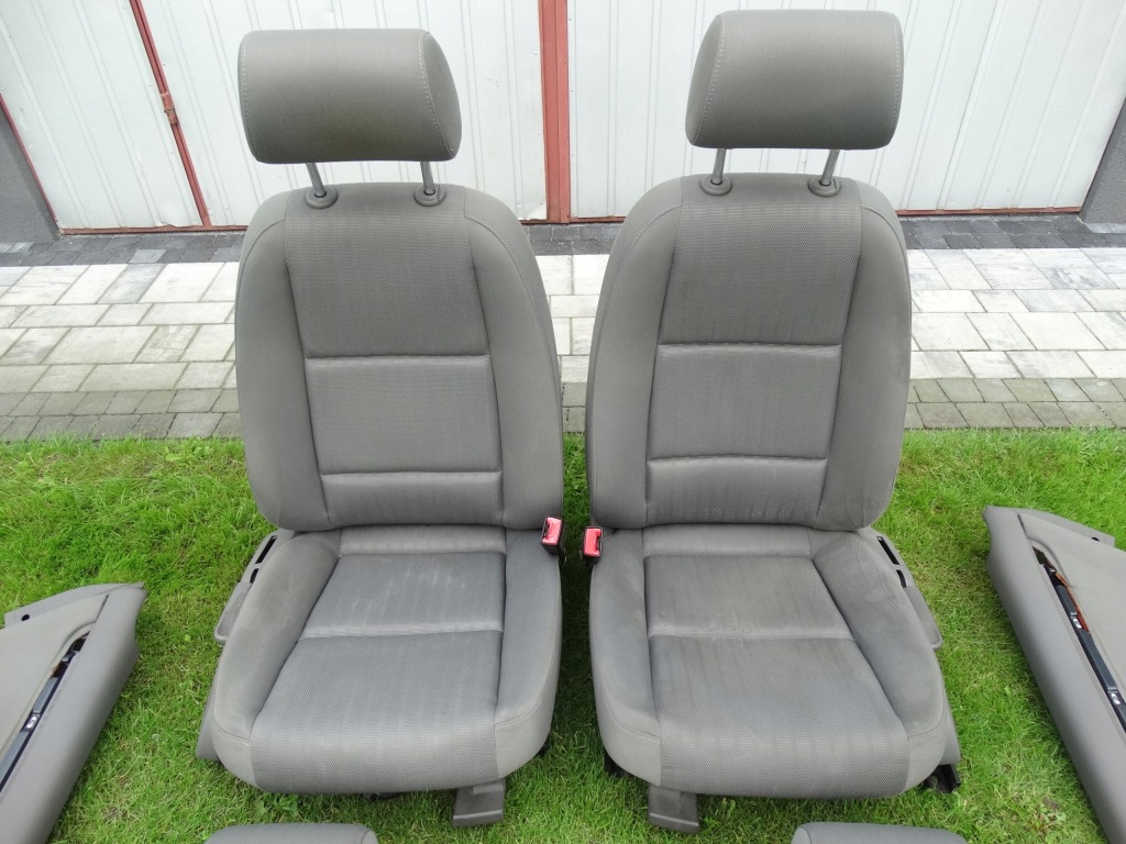 фото №7, Audi a4 b6 b7 01-07 сидіння заднє сидіння сірі swing підігрів europa