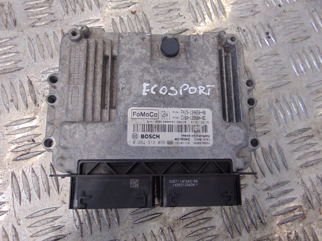 фото №1, Ford ecosport блок керування двигуна 1.0 ecoboost 12-