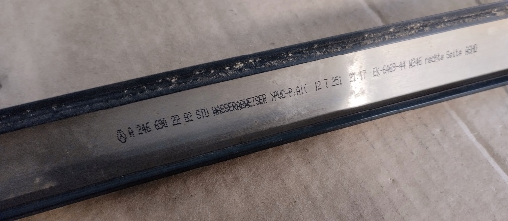 фото №8, Молдинг дахова ліва права mercedes b-klasa w246 a2466900482 , a2466900382