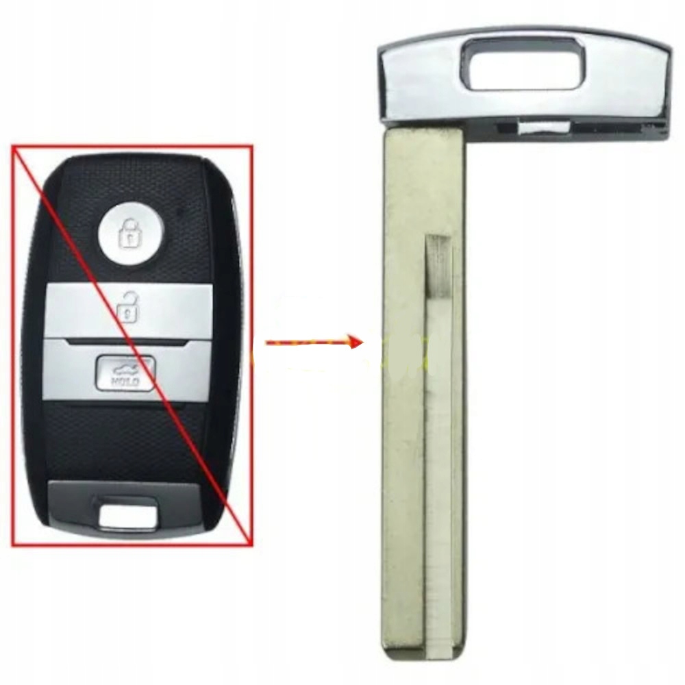 фото №1, Жало ключа kia hyn17r