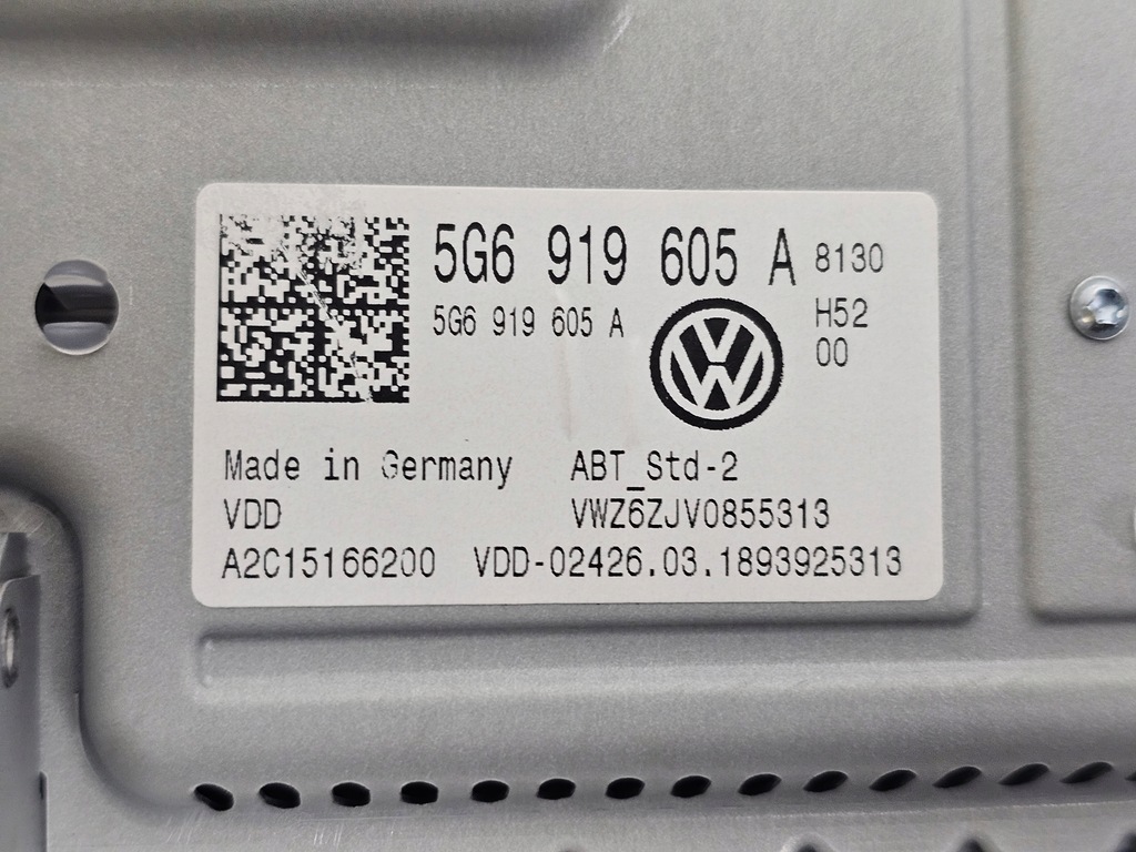 фото №8, Экран дисплей navi навигация vw troc t-roc 5g6919605a
