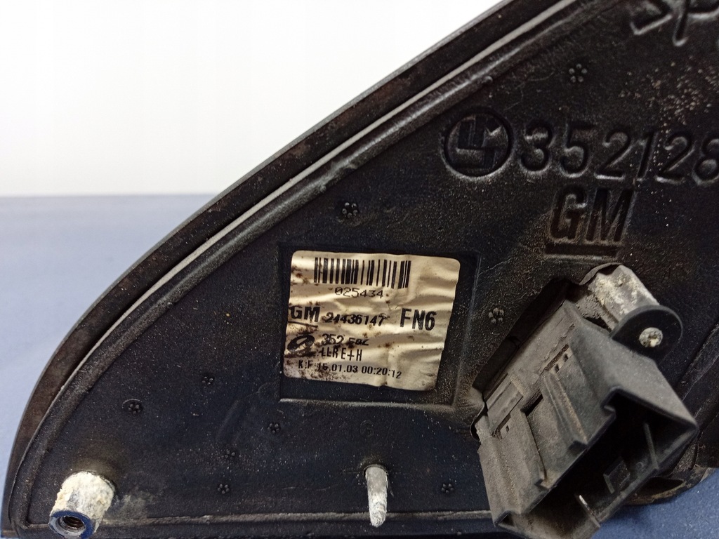 фото №7, Vectra c signum зеркало правое 5 pin 24436147 z21b