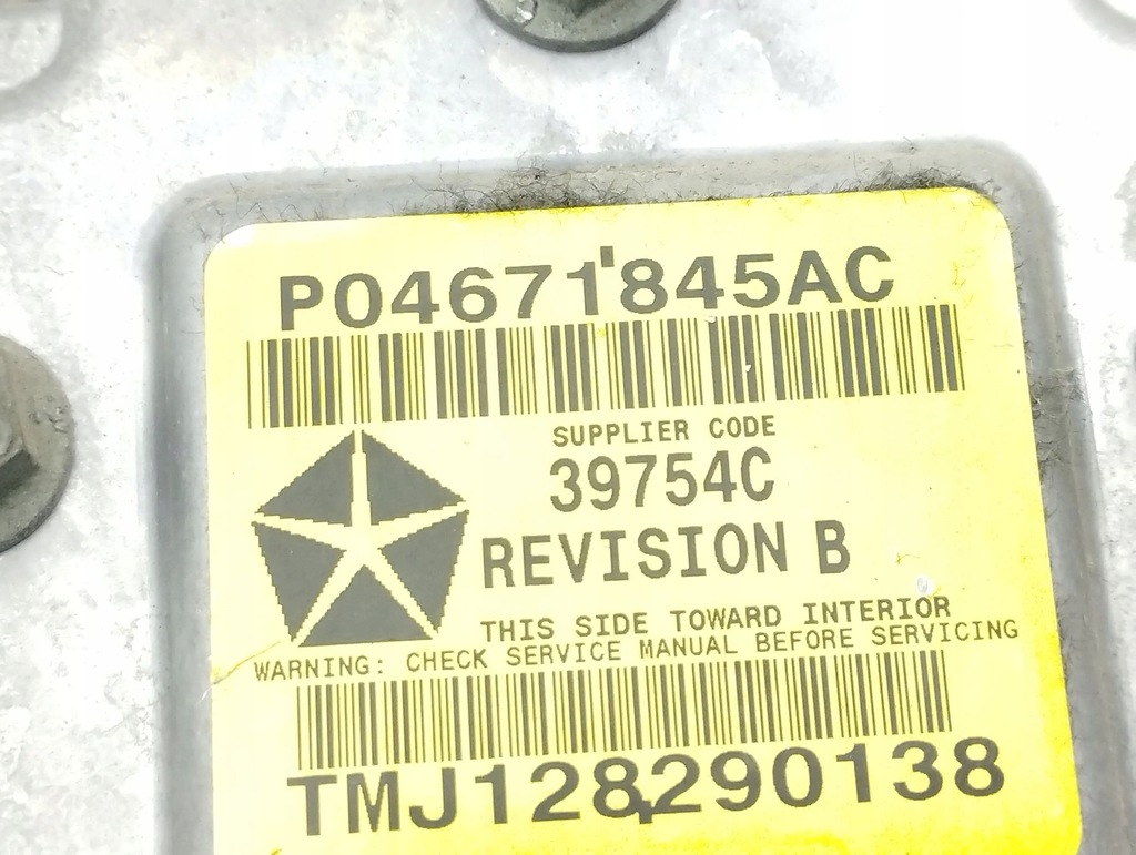 фото №6, Chrysler pt cruiser 2002 перед сторона ліва датчик удару подушка безпеки