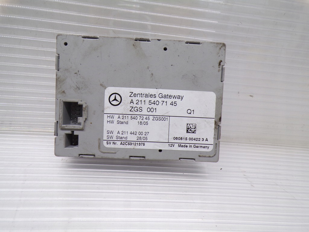 фото №1, Модуль шлюз замка mercedes w211 w219 cls